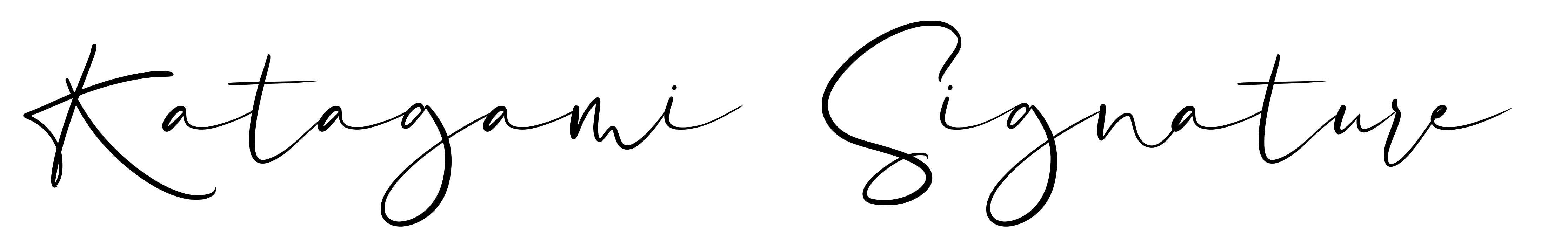 Katagami Signature