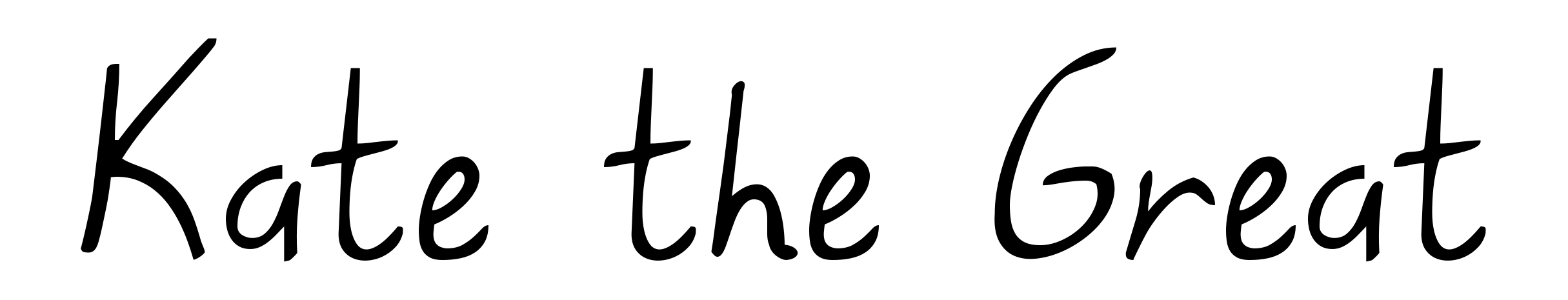 Kate the Great