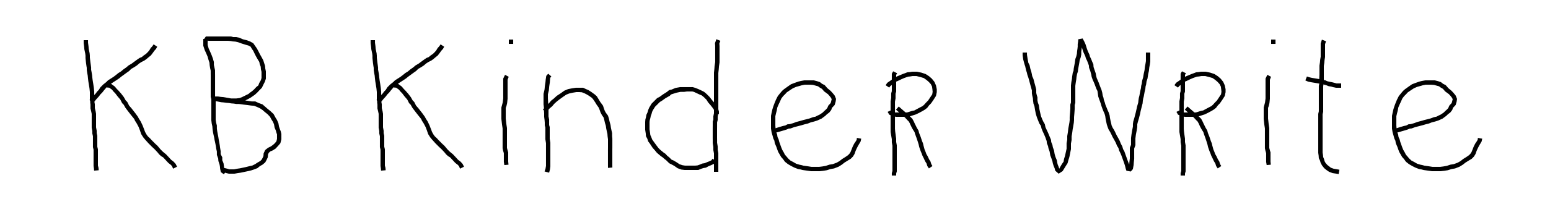 KB Kinder Write