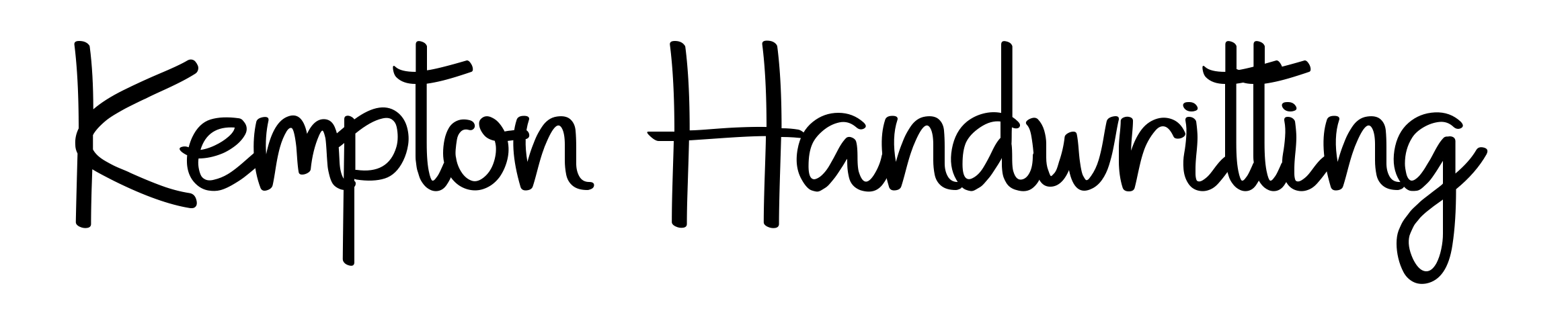 Kempton Handwritting