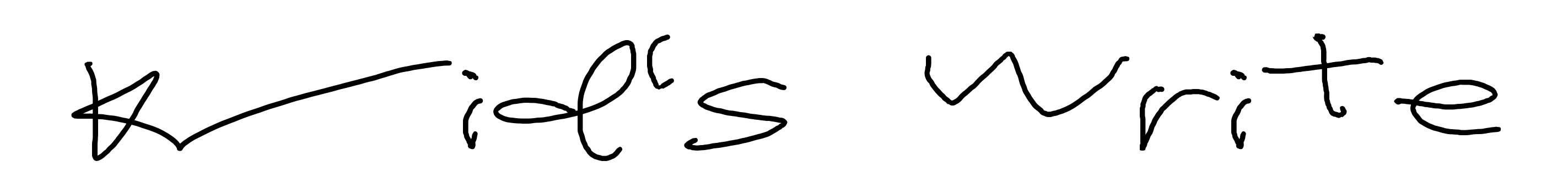 Kid's Write