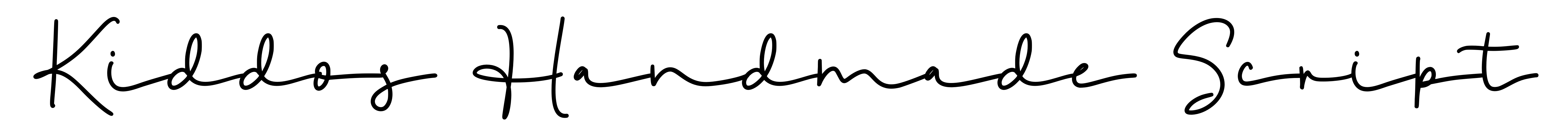 Kiddos Handmade Script