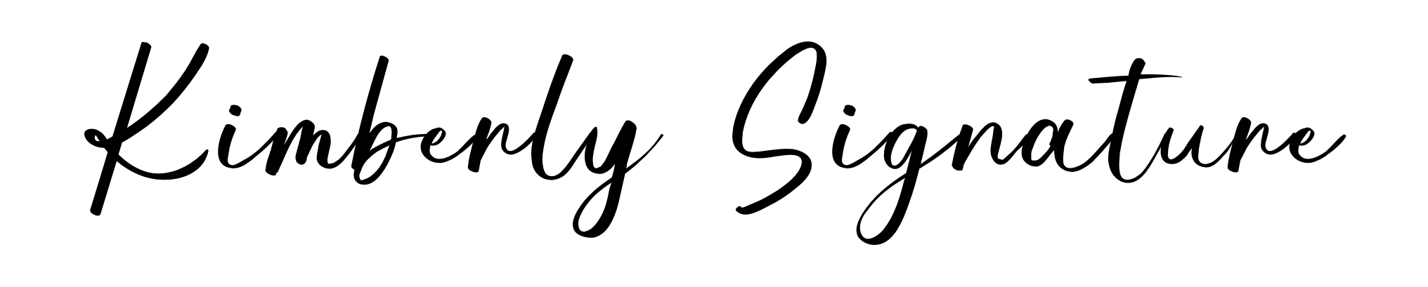 Kimberly Signature