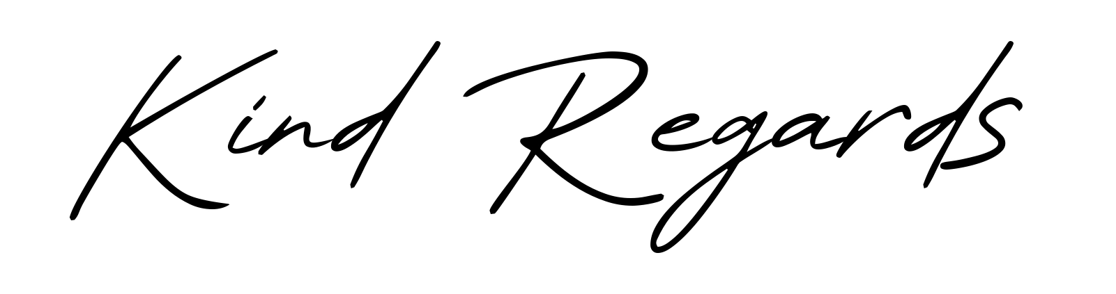 Kind Regards