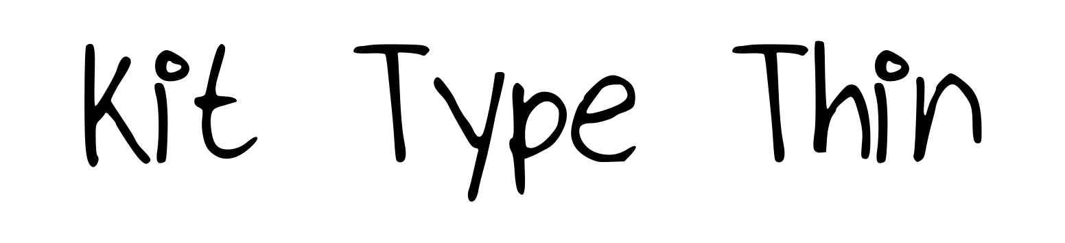 Kit Type Thin