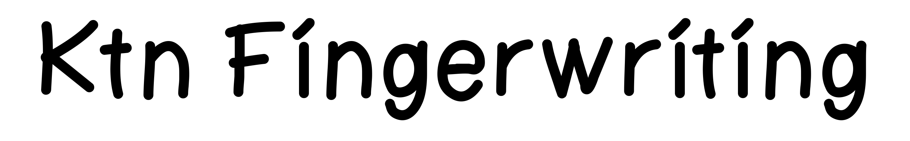 Ktn Fingerwriting