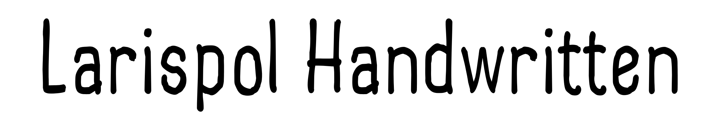 Larispol Handwritten