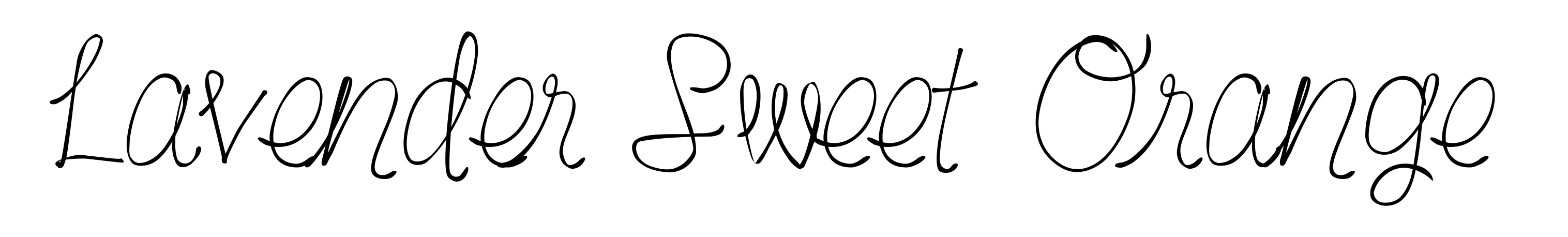 Lavender Sweet Orange
