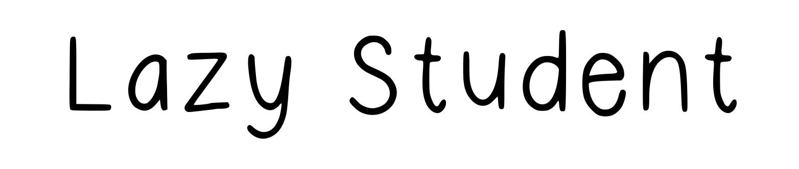 Lazy Student