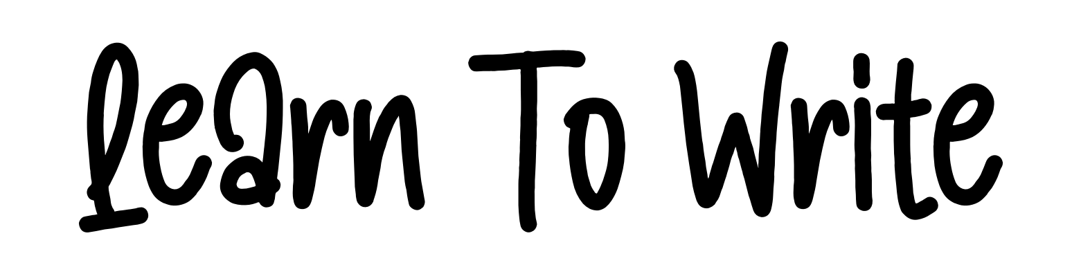 Learn To Write