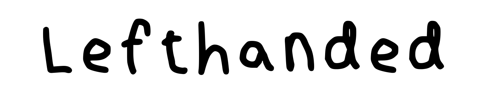 Lefthanded