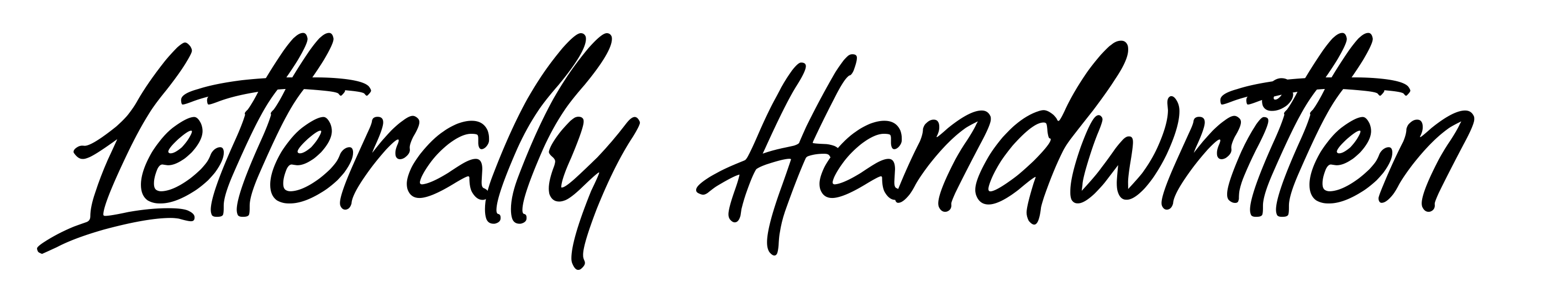 Letterally Handwritten