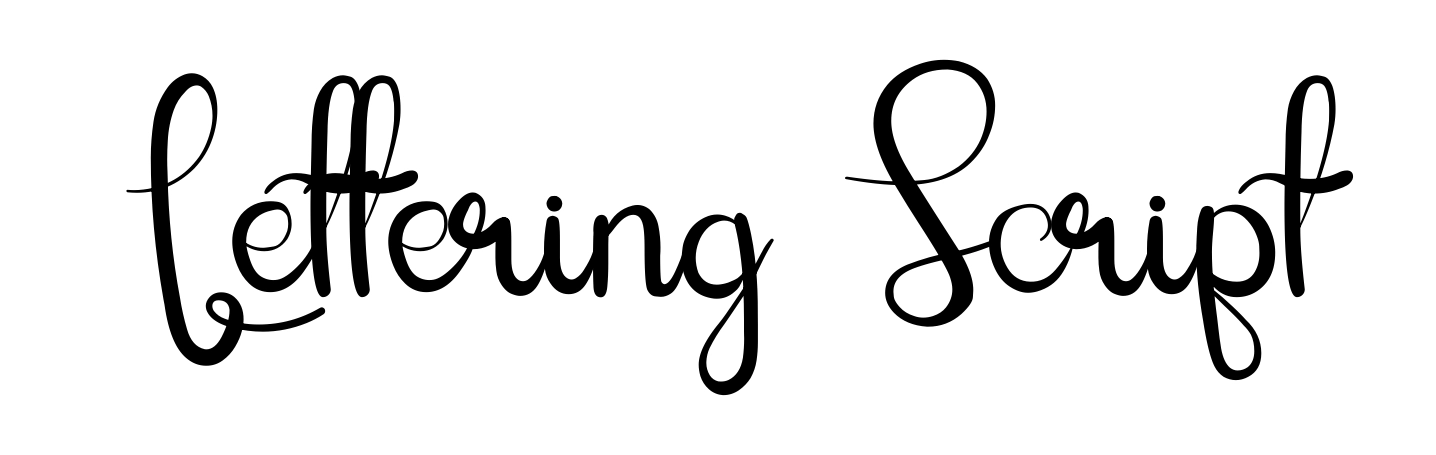 Lettering Script
