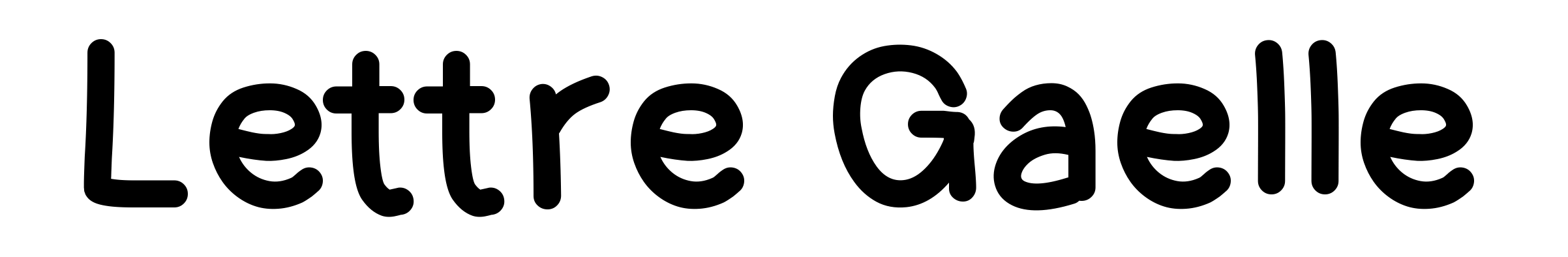 Lettre Gaelle