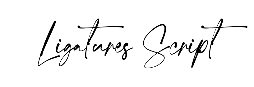 Ligatures Script