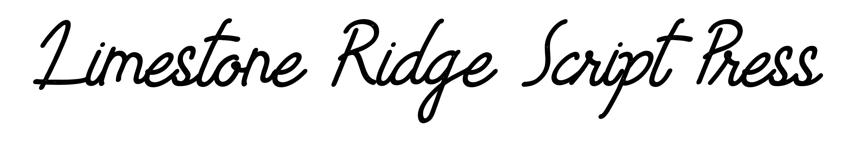 Limestone Ridge Script Press