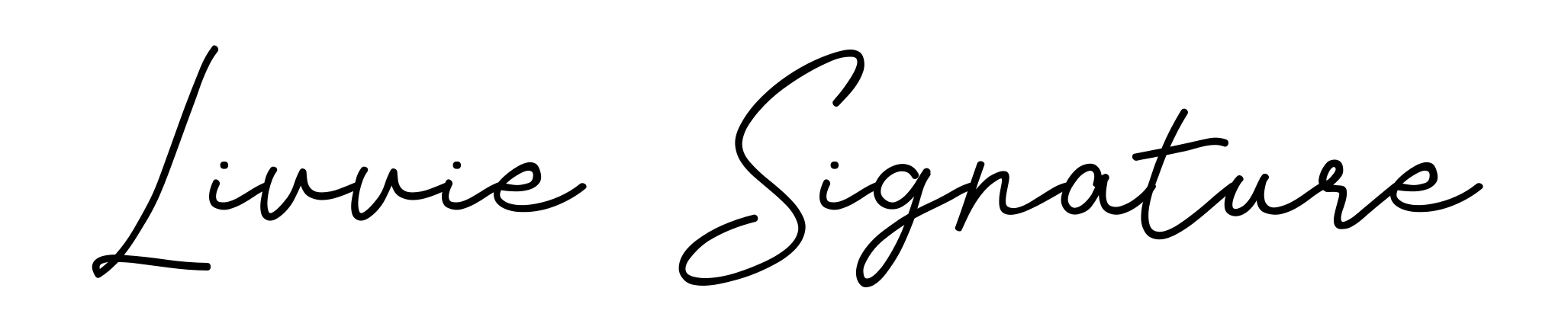Livvie Signature