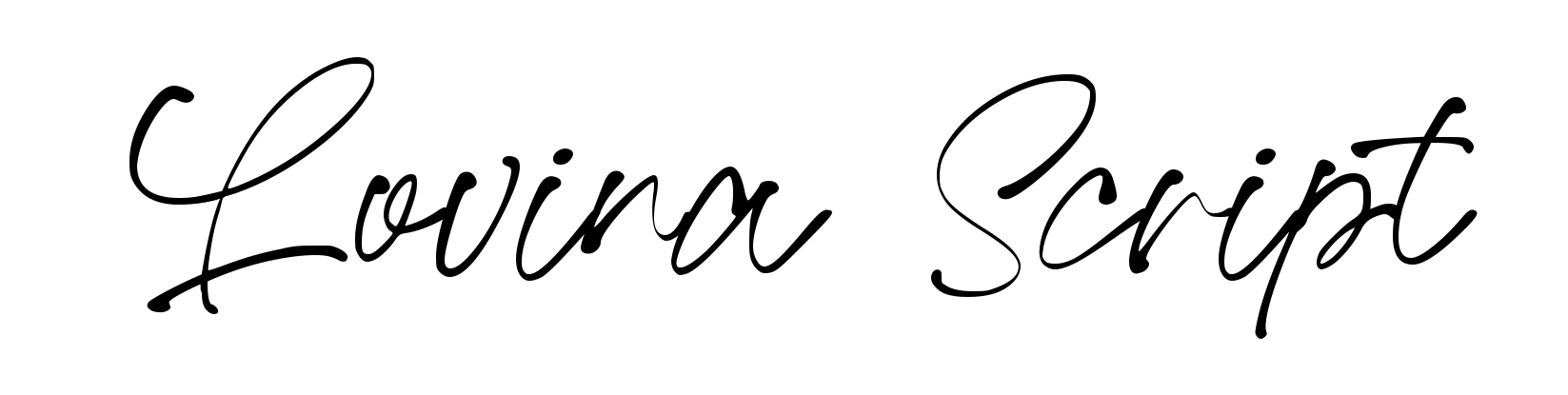 Lovina Script