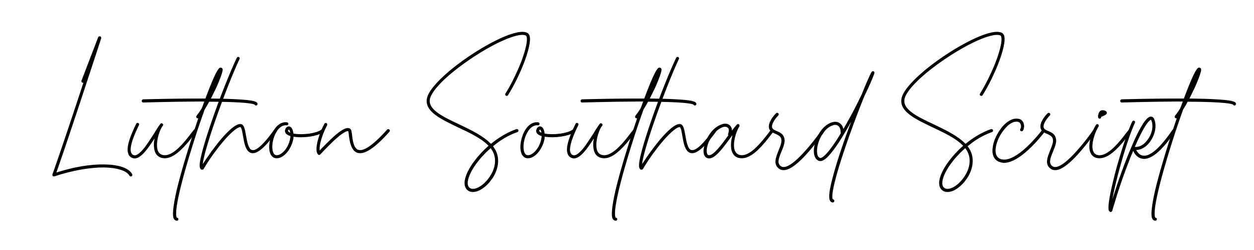 Luthon Southard Script