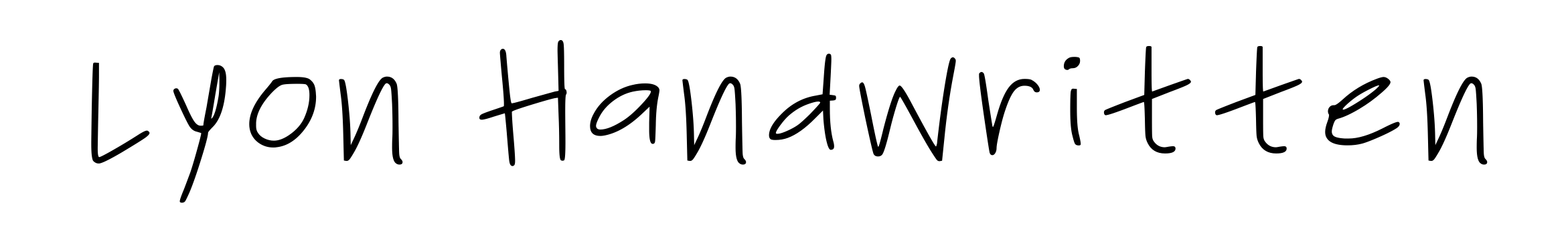 Lyon Handwritten