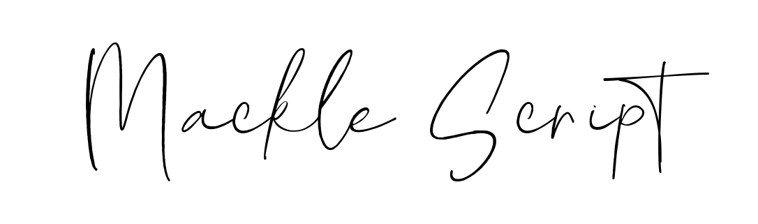 Mackle Script