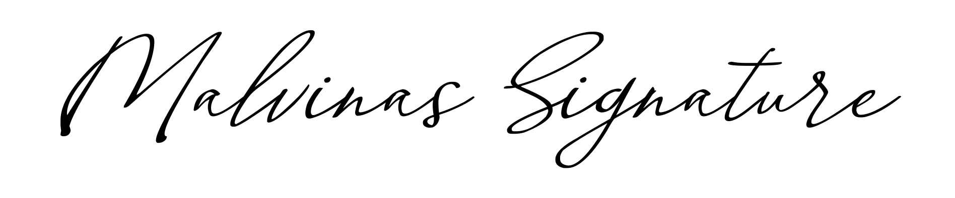 Malvinas Signature