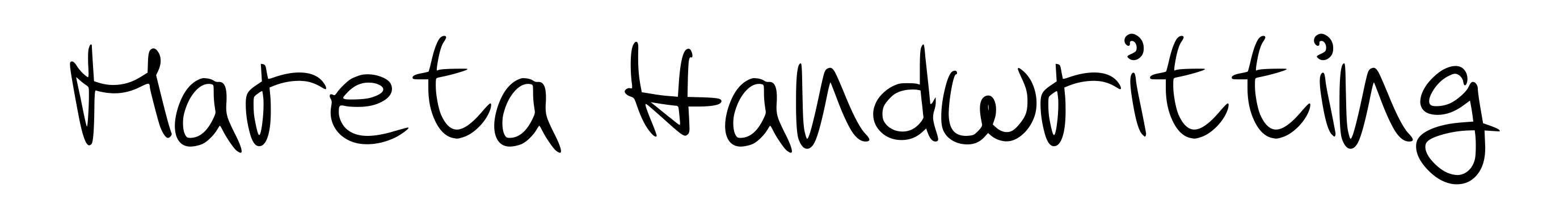 Mareta Handwritting