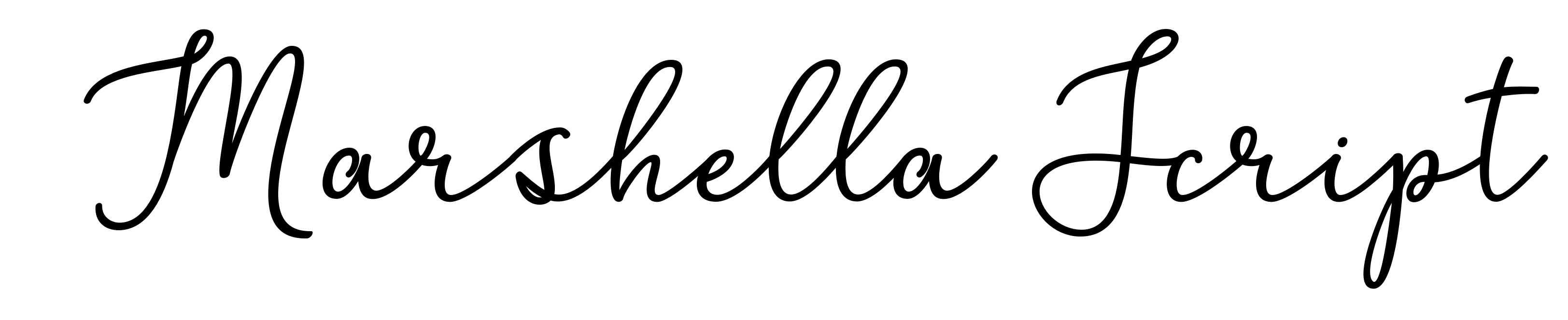 Marshella Script