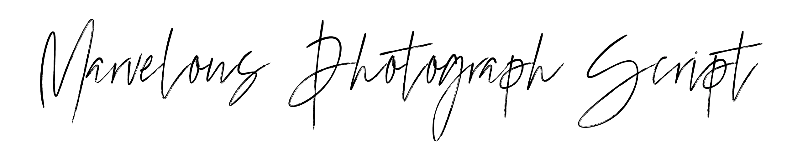 Marvelous Photograph Script