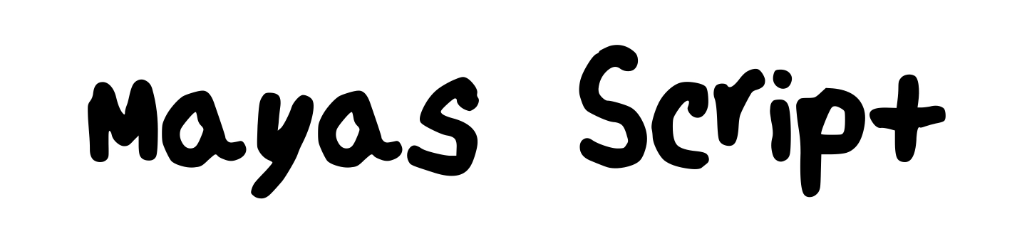 Mayas Script