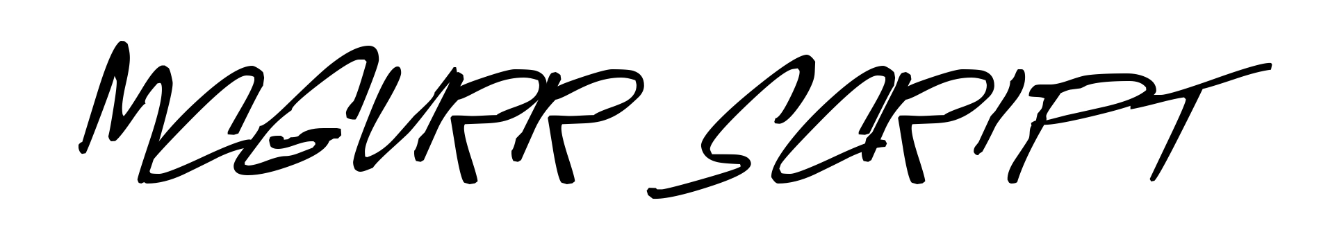 McGurr Script