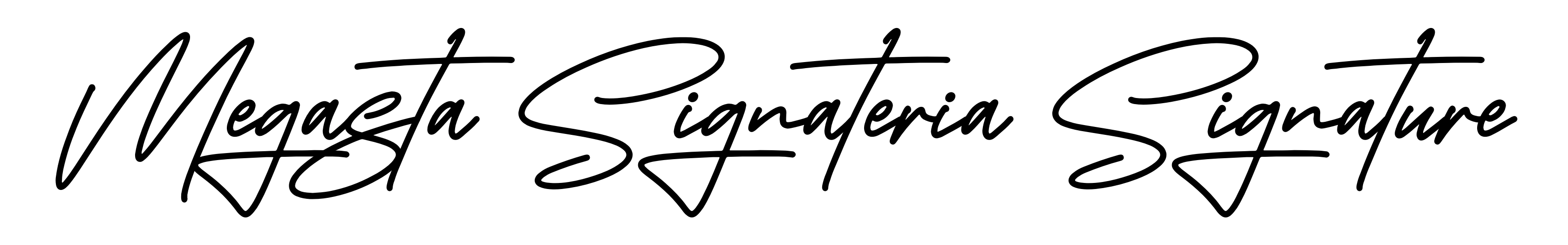 Megasta Signateria Signature
