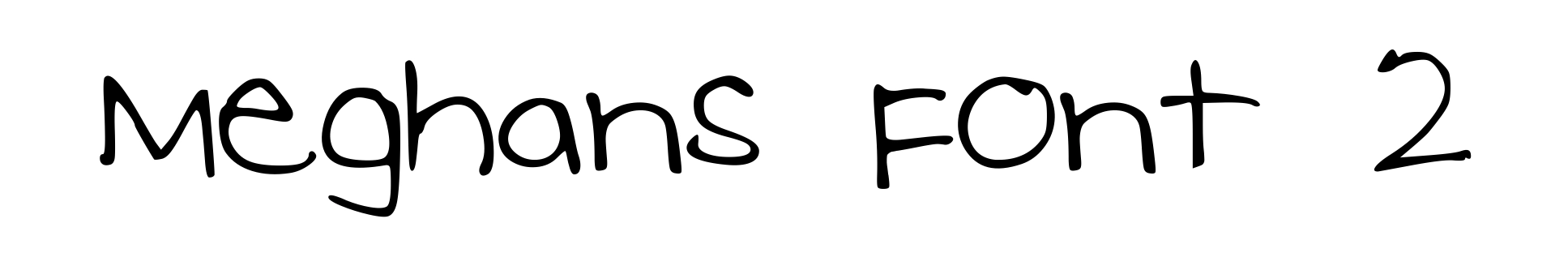 Meghans Font 2