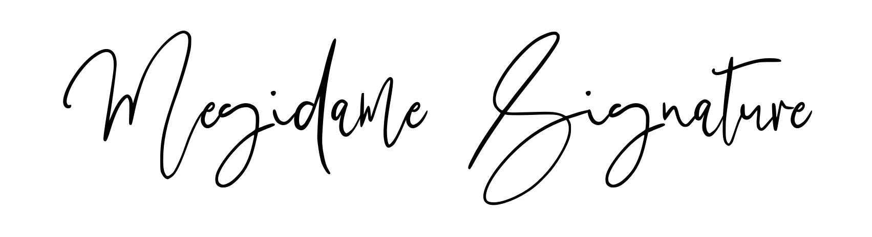 Megidame Signature
