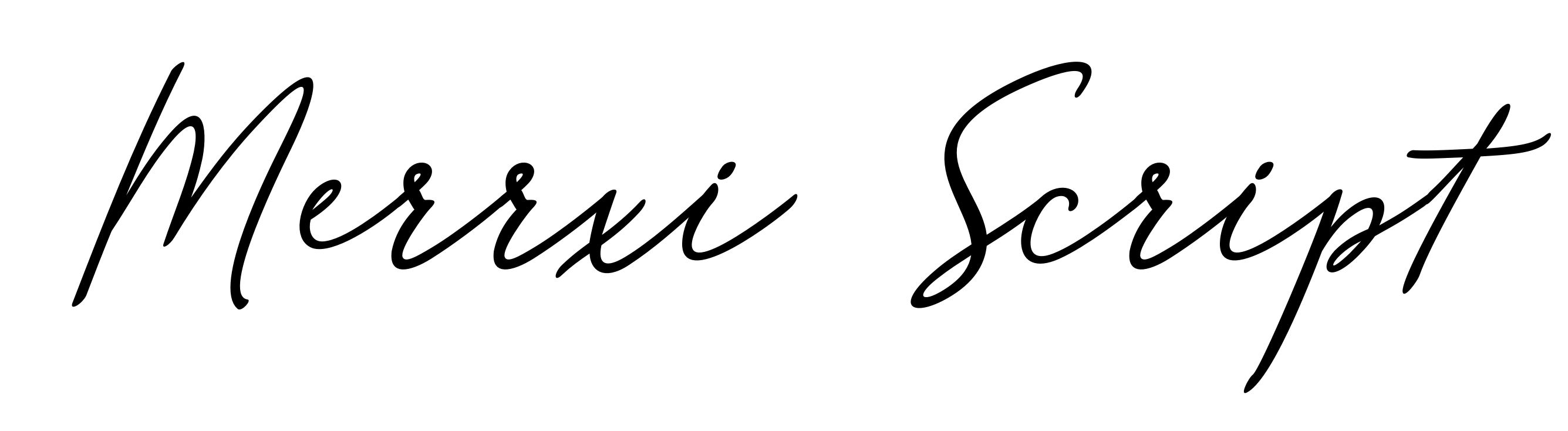 Merrxi Script