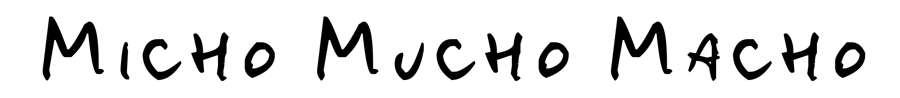 Micho Mucho Macho