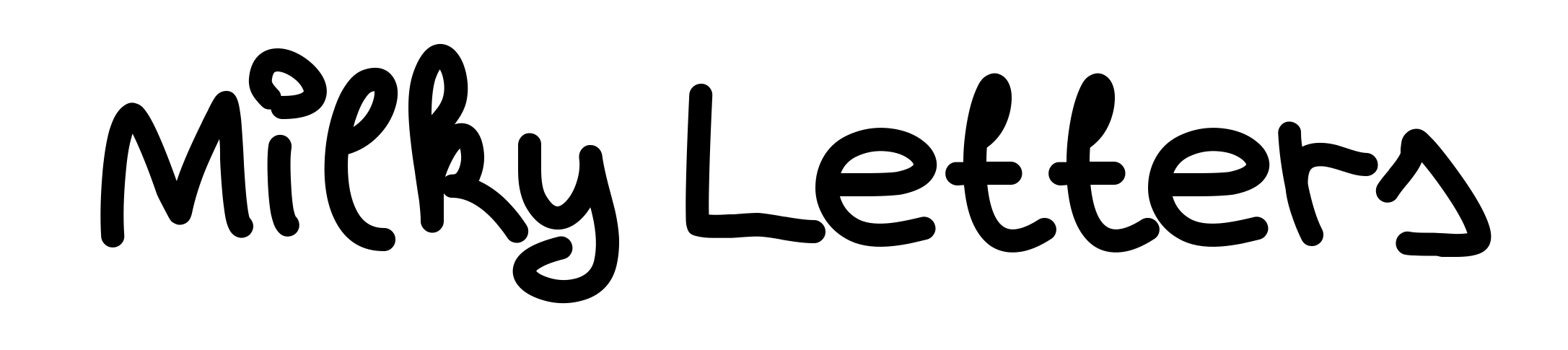 Milky Letters