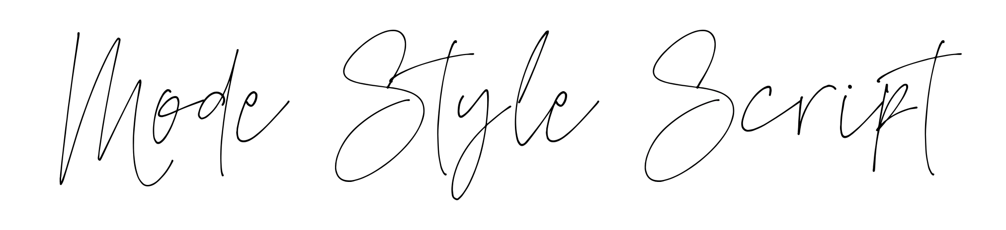 Mode Style Script