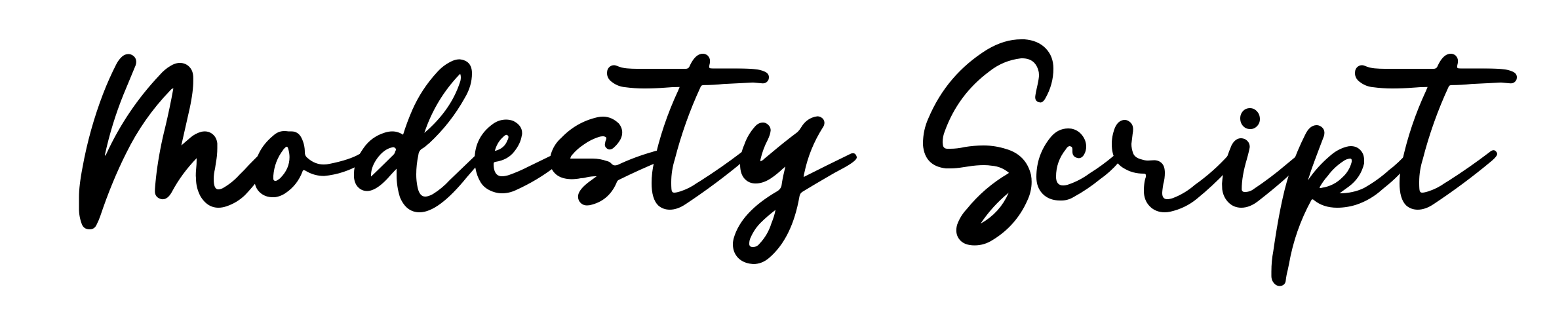 Modesty Script