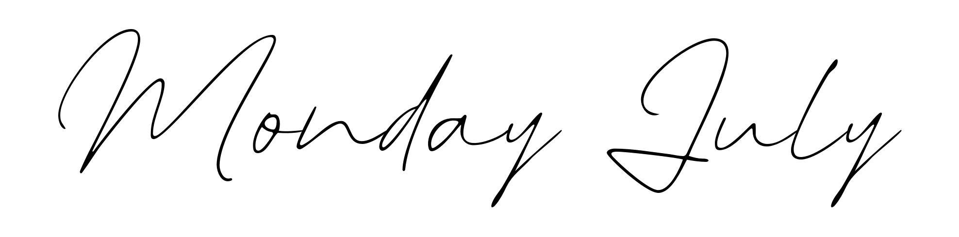 Monday July