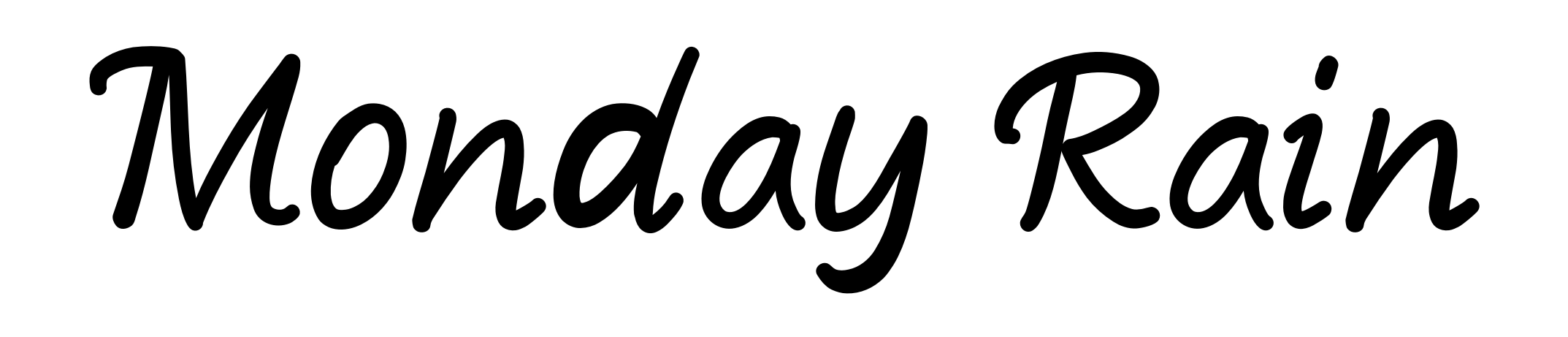 Monday Rain