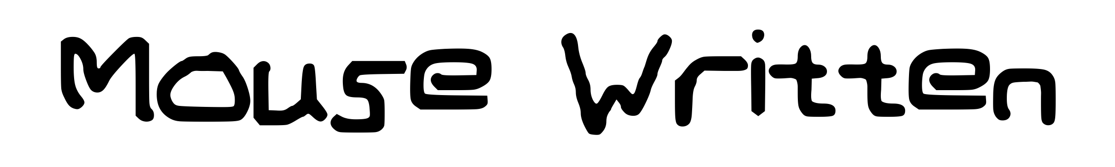 Mouse Written