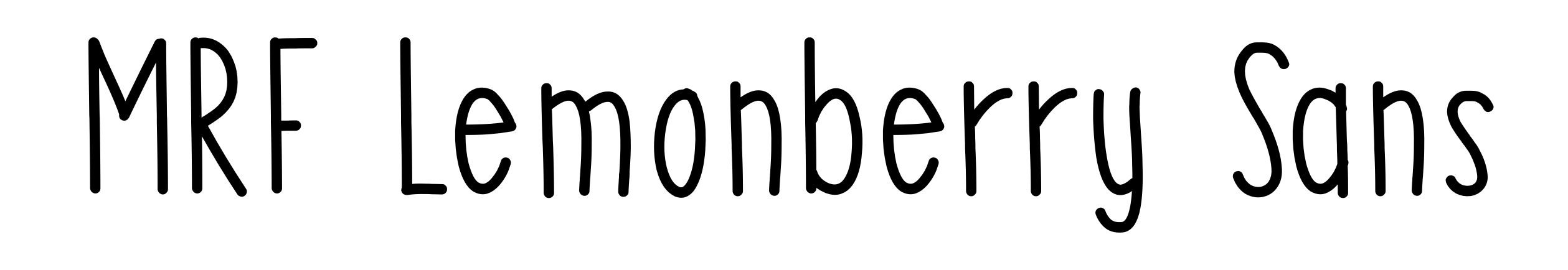 MRF Lemonberry Sans