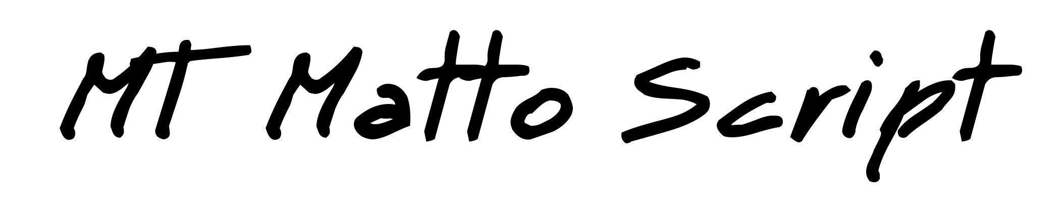 MT Matto Script