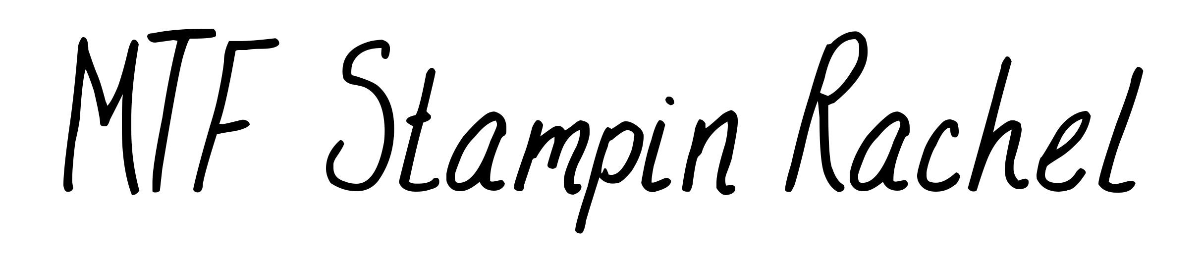 MTF Stampin Rachel