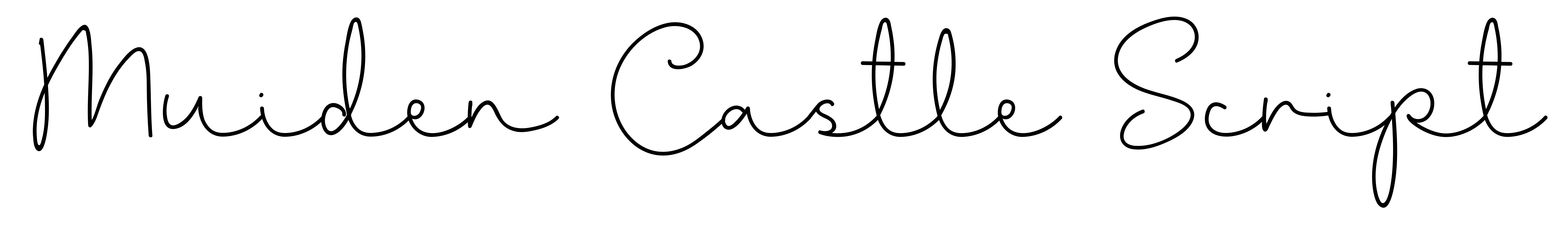 Muiden Castle Script