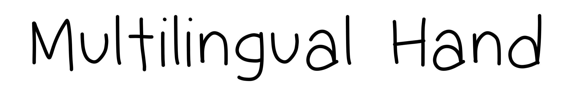 Multilingual Hand