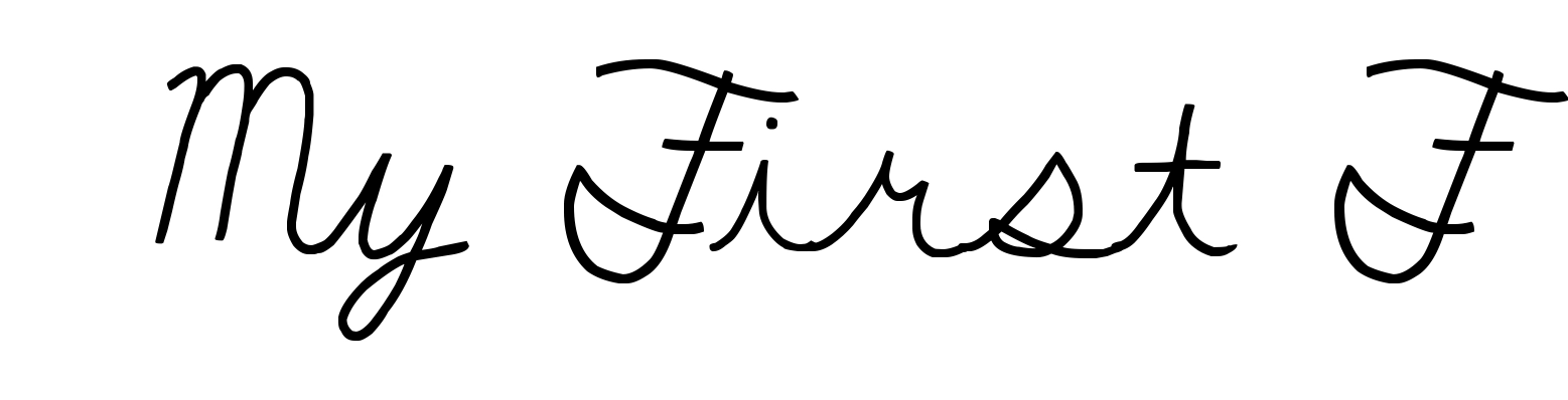 My First F