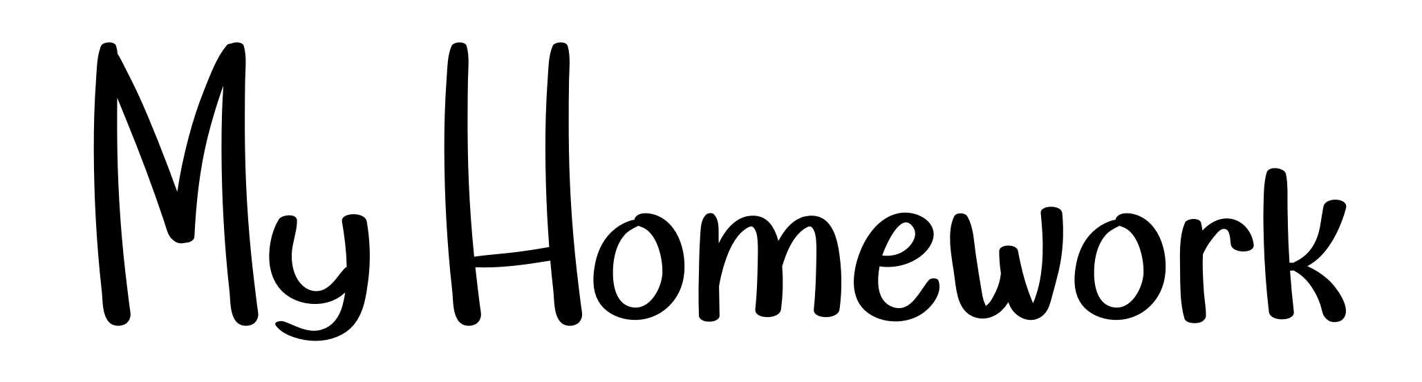 My Homework