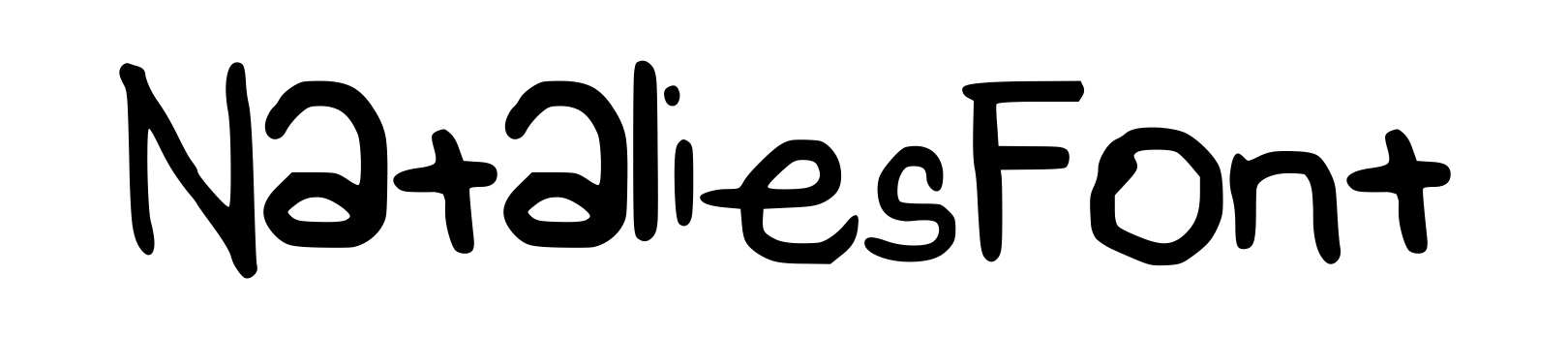 NataliesFont